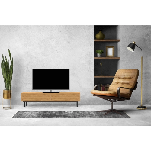 Szafka RTV-81 Drewno Lite Dąb Loft Lakier Rozmiary od 100 cm do 200 cm PREMIUM